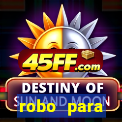 robo para plataforma de jogos